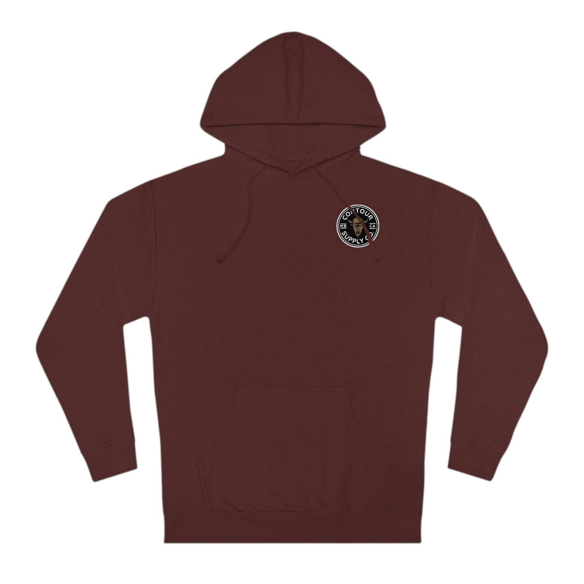 Hoodie Maroon / XS Prairie Giants Hoodie - Embroidered Patch