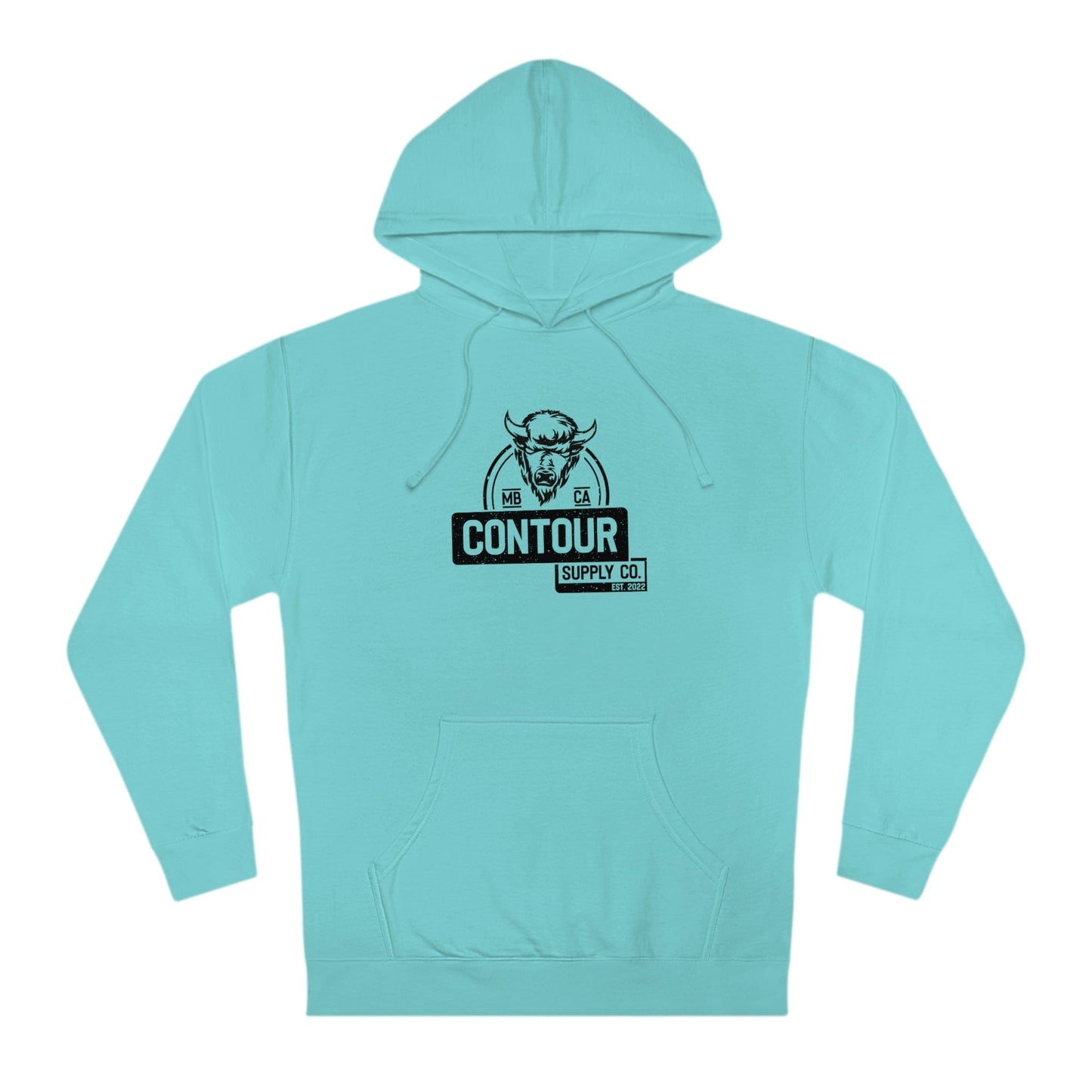 Hoodie Mint / XS No Bull - Midweight Hoodie - Crest