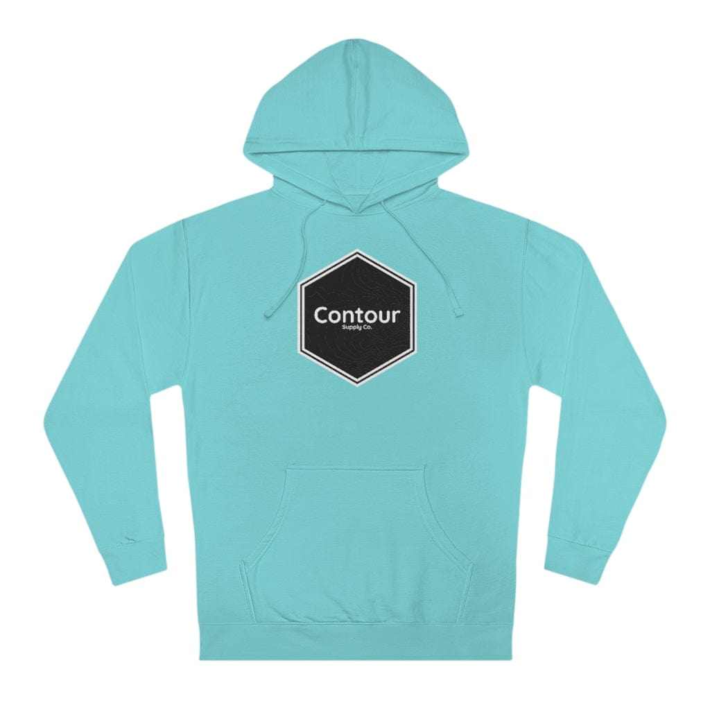 Hoodie Mint / XS The Elevation Crest - Independent Midweight Hoodie - Black & White Logo