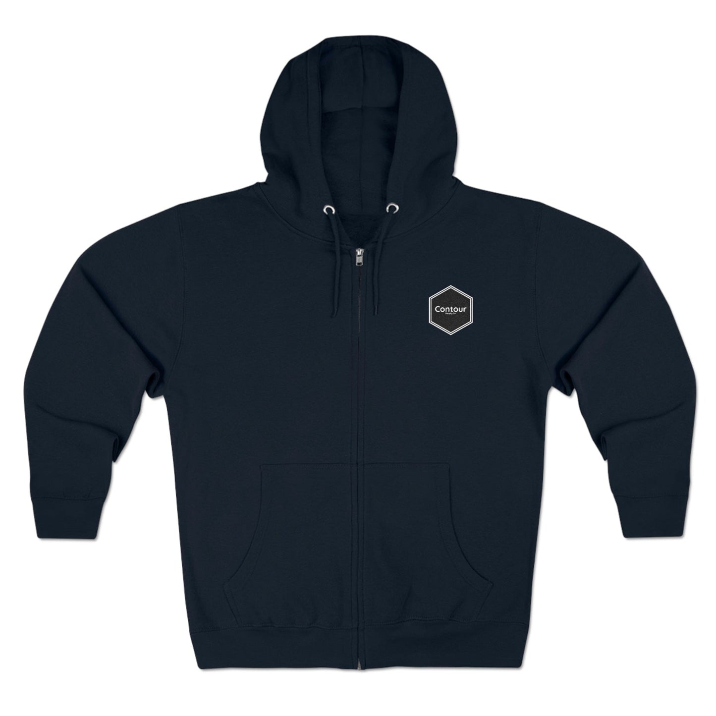 Hoodie Navy / S The Elevation - Premium Full Zip Hoodie