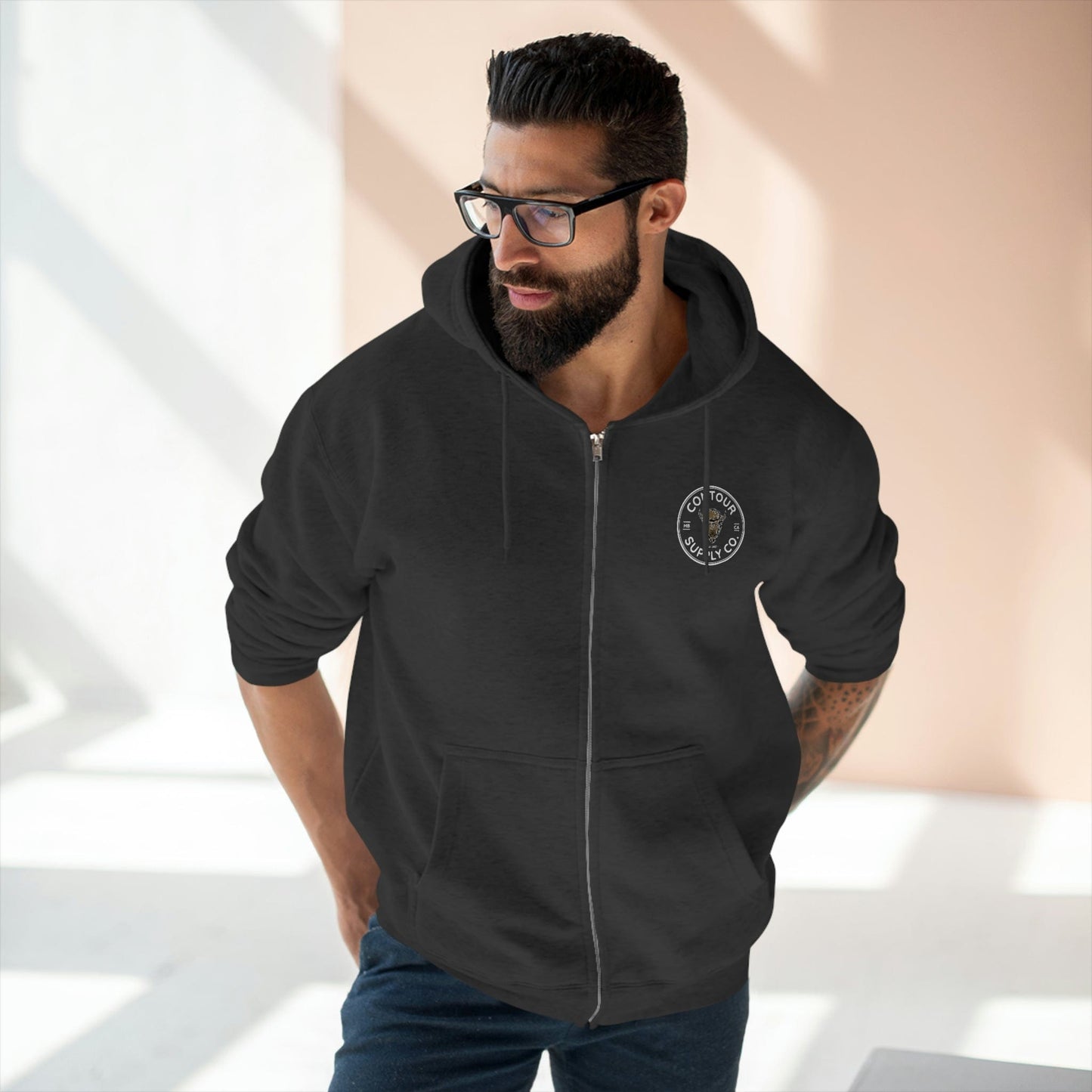 Hoodie Prairie Giants - Unisex Premium Full Zip Hoodie