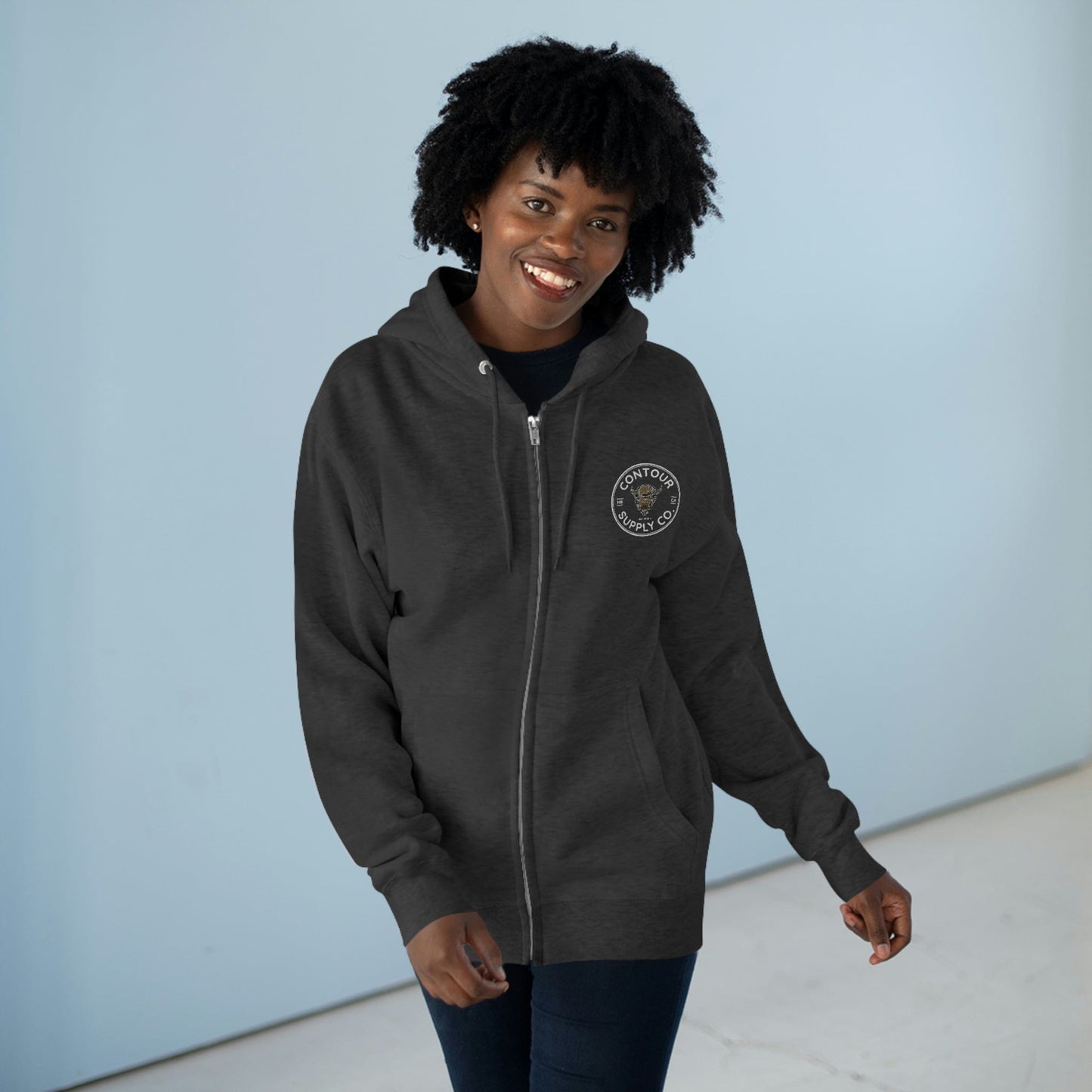 Hoodie Prairie Giants - Unisex Premium Full Zip Hoodie