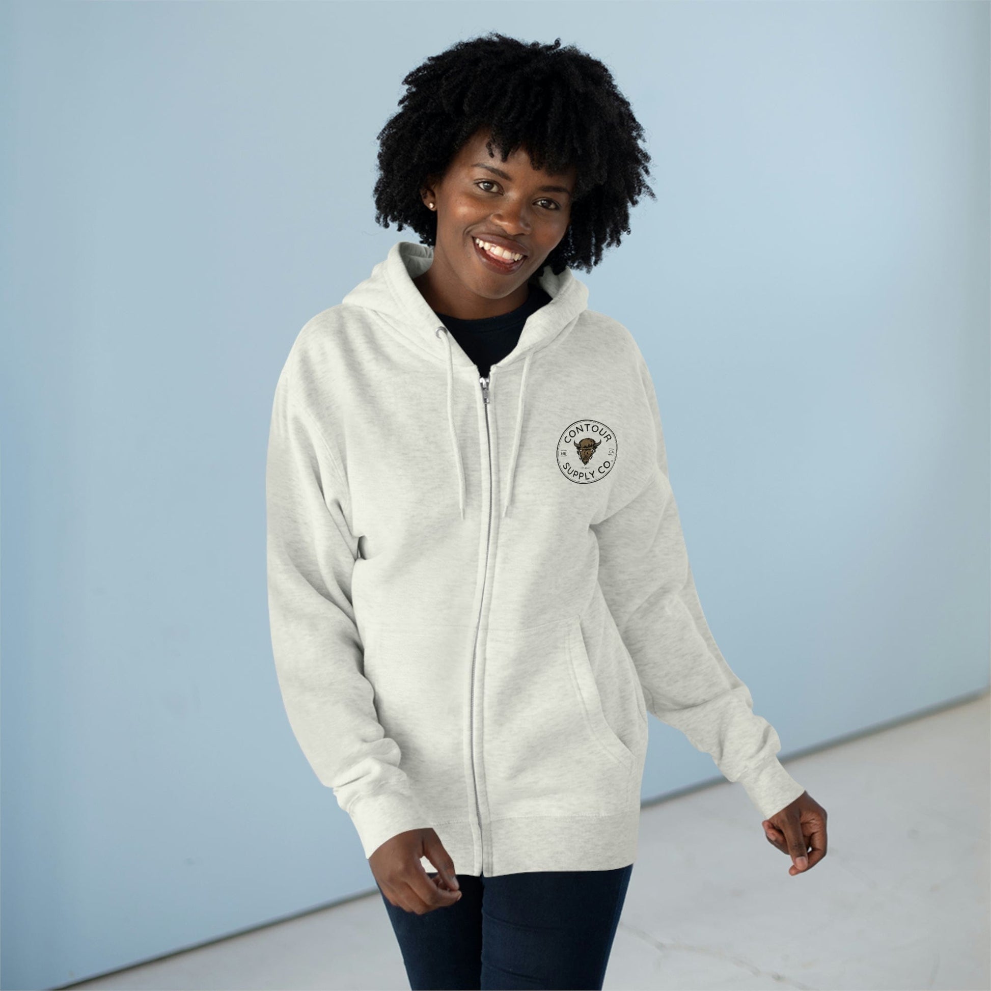 Hoodie Prairie Giants - Unisex Premium Full Zip Hoodie