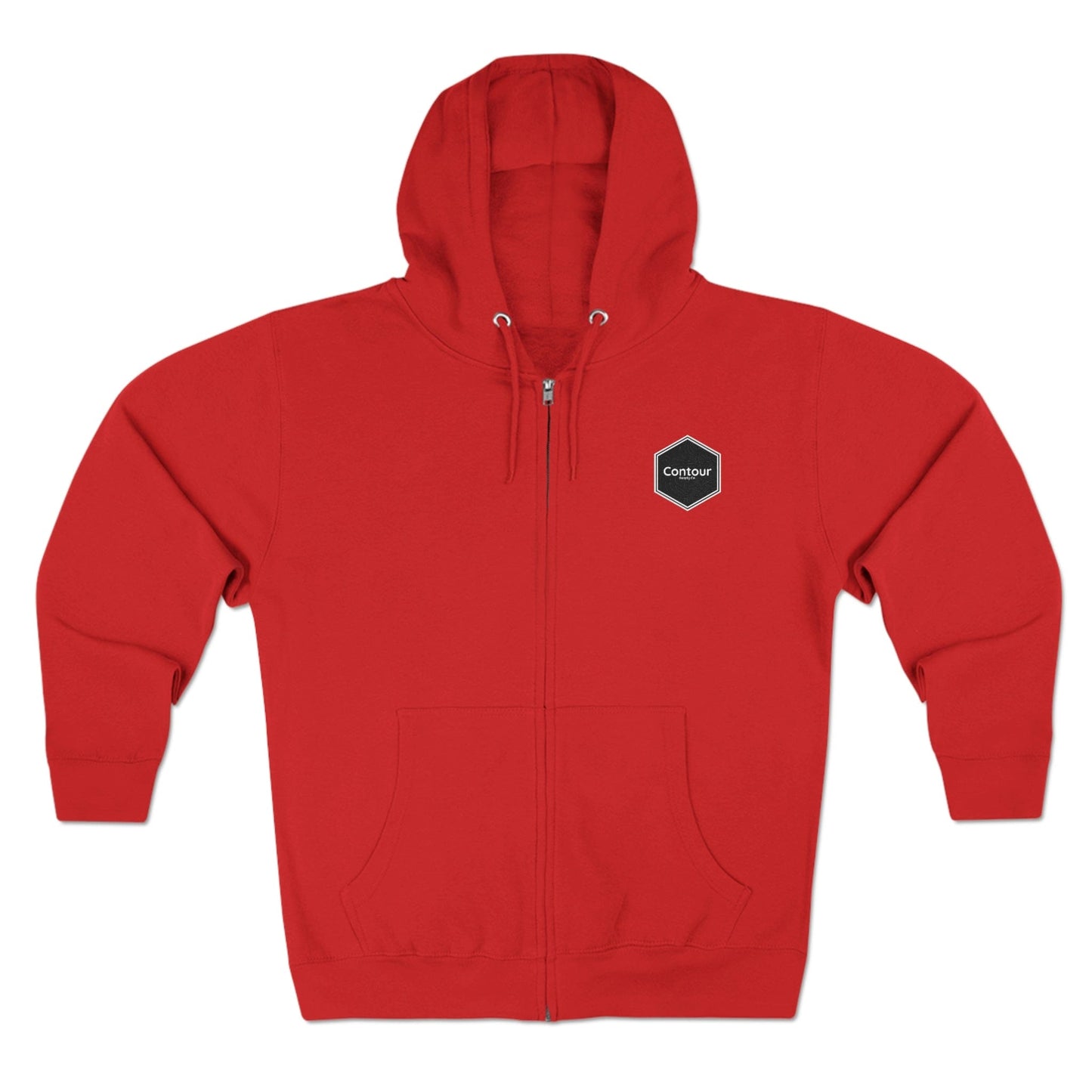 Hoodie Red / S The Elevation - Premium Full Zip Hoodie