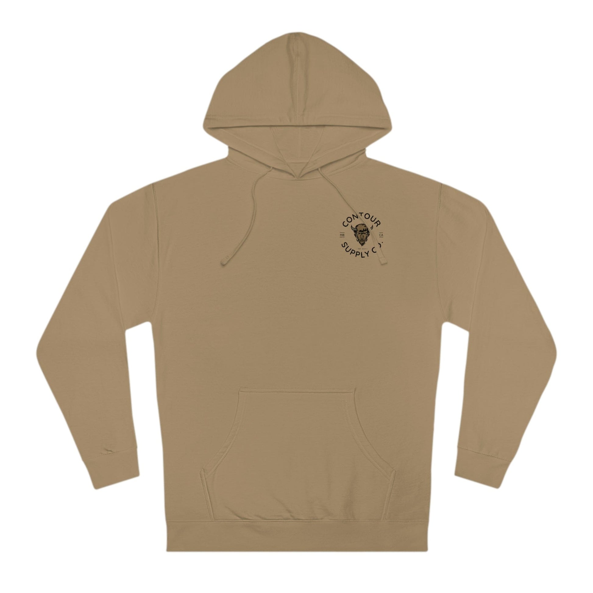 Hoodie Sandstone / XS Prairie Giants Midweight Hoodie - Left Chest