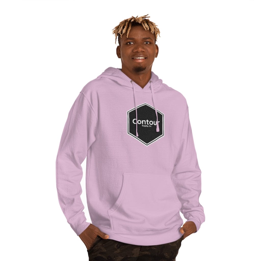 Hoodie The Elevation Crest - Independent Midweight Hoodie - Black & White Logo