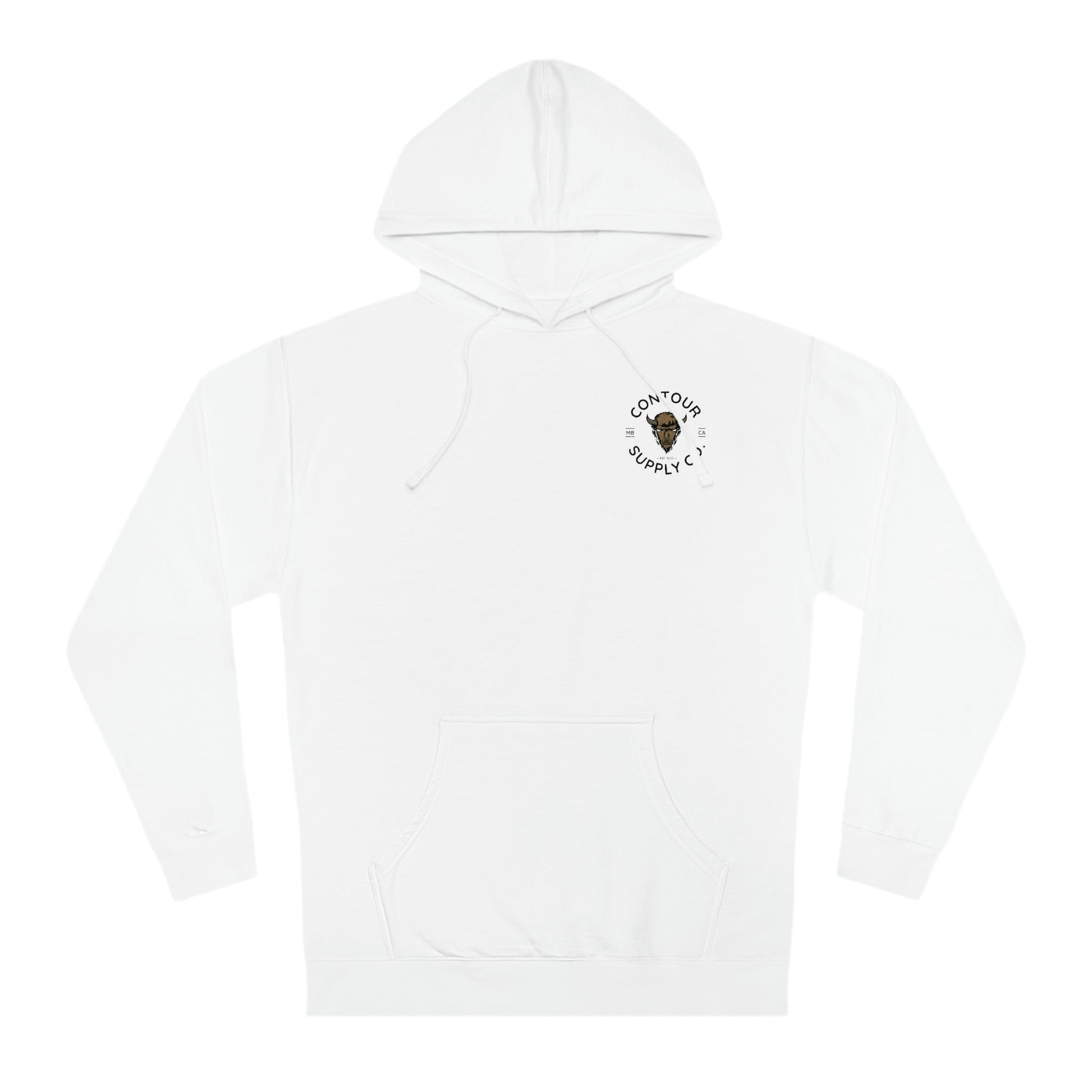 Hoodie White / XS Prairie Giants Midweight Hoodie - Left Chest