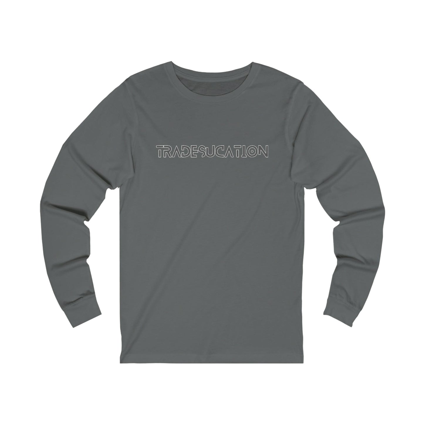 Long-sleeve Asphalt / S Tradesucation - Jersey Long Sleeve Tee