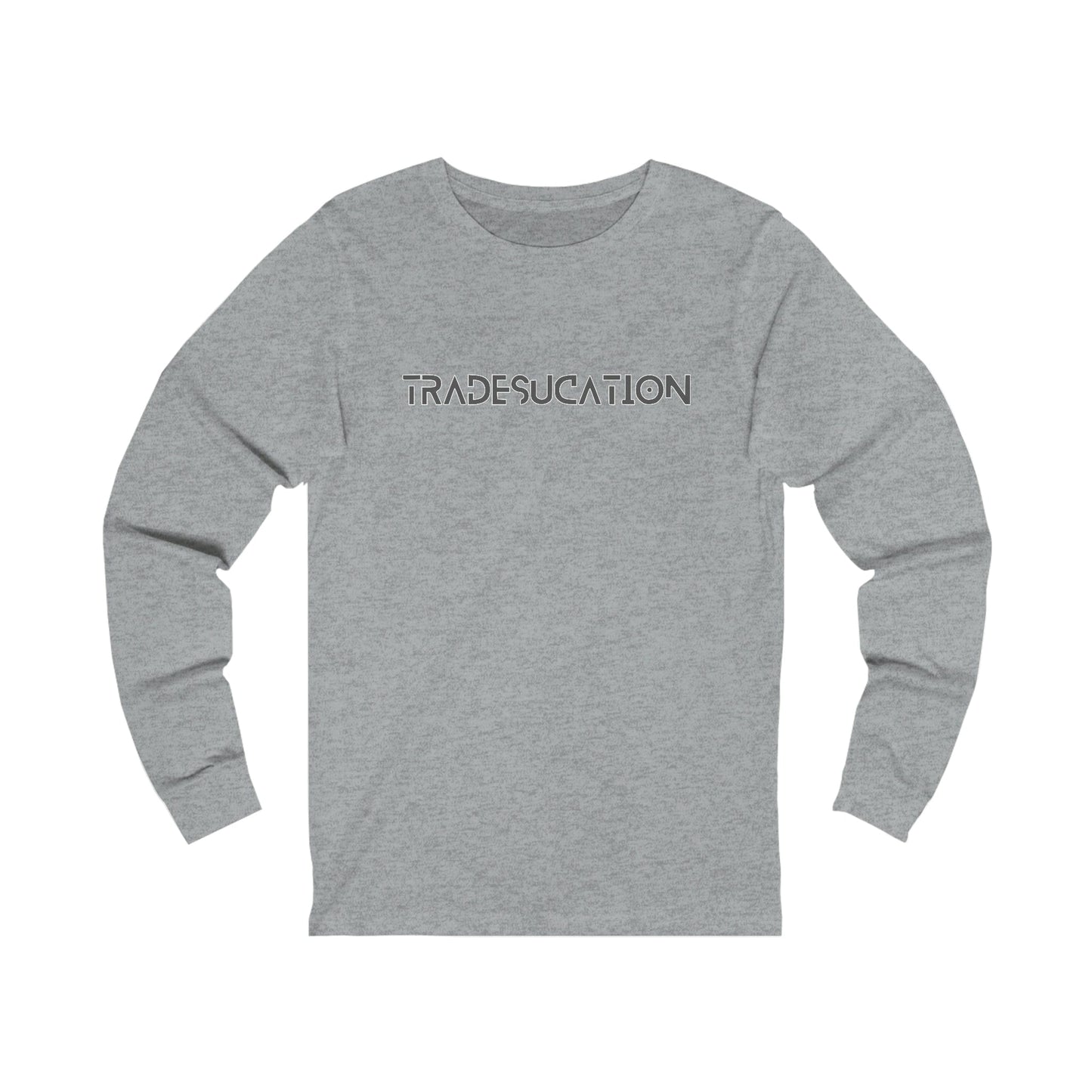 Long-sleeve Athletic Heather / S Tradesucation - Jersey Long Sleeve Tee