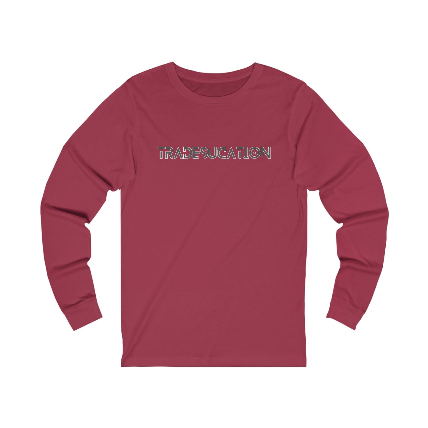 Long-sleeve Cardinal / S Tradesucation - Jersey Long Sleeve Tee