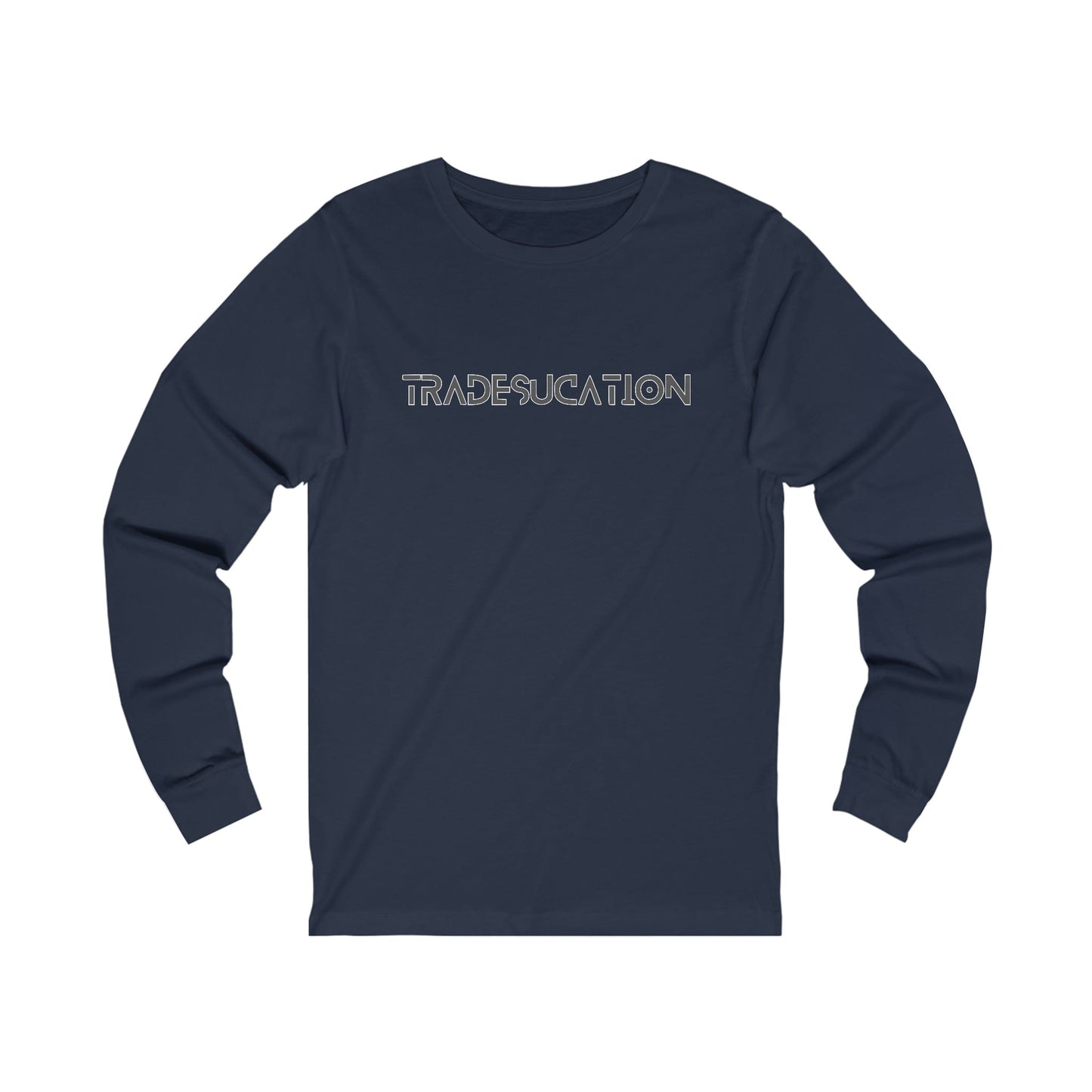 Long-sleeve Navy / S Tradesucation - Jersey Long Sleeve Tee