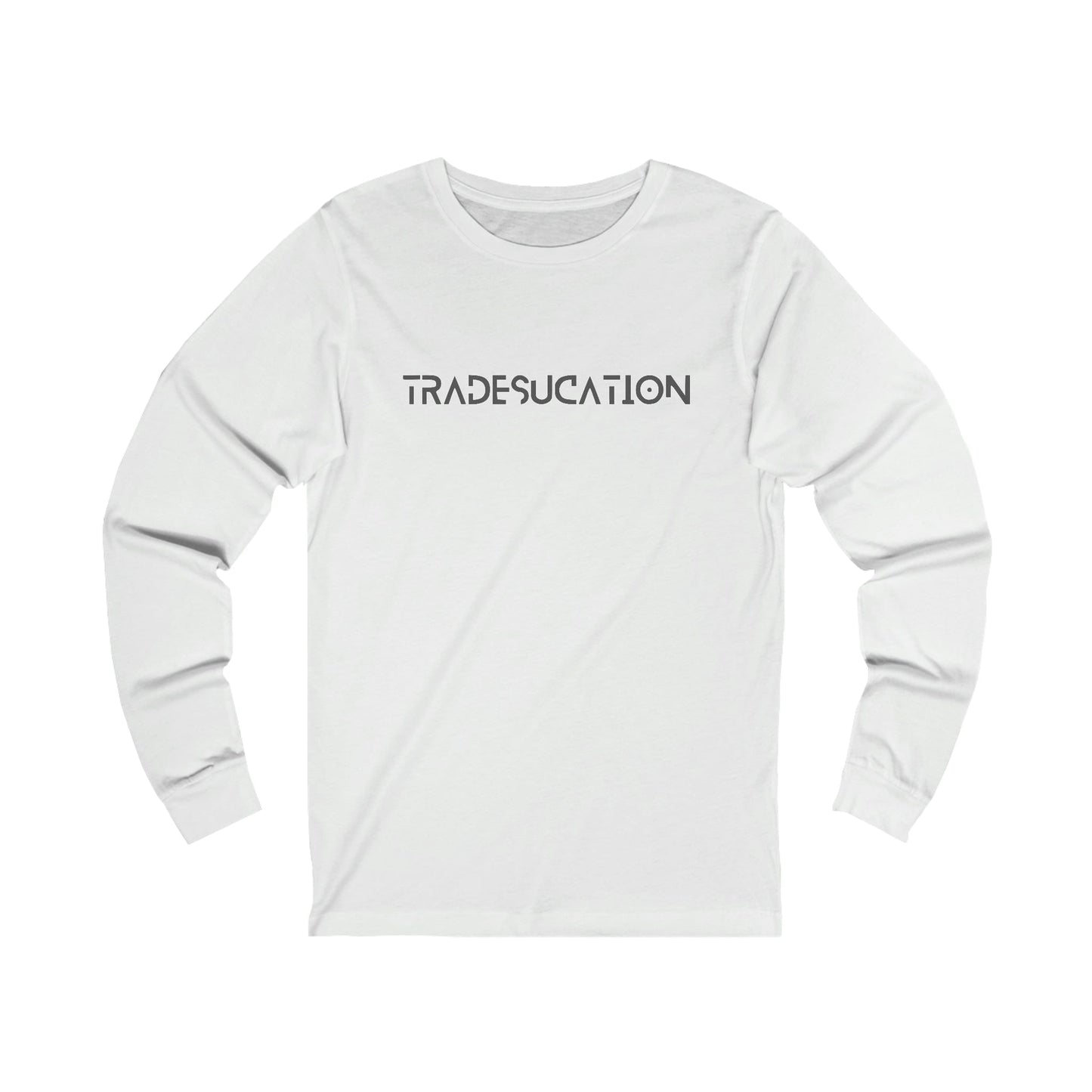 Long-sleeve White / S Tradesucation - Jersey Long Sleeve Tee