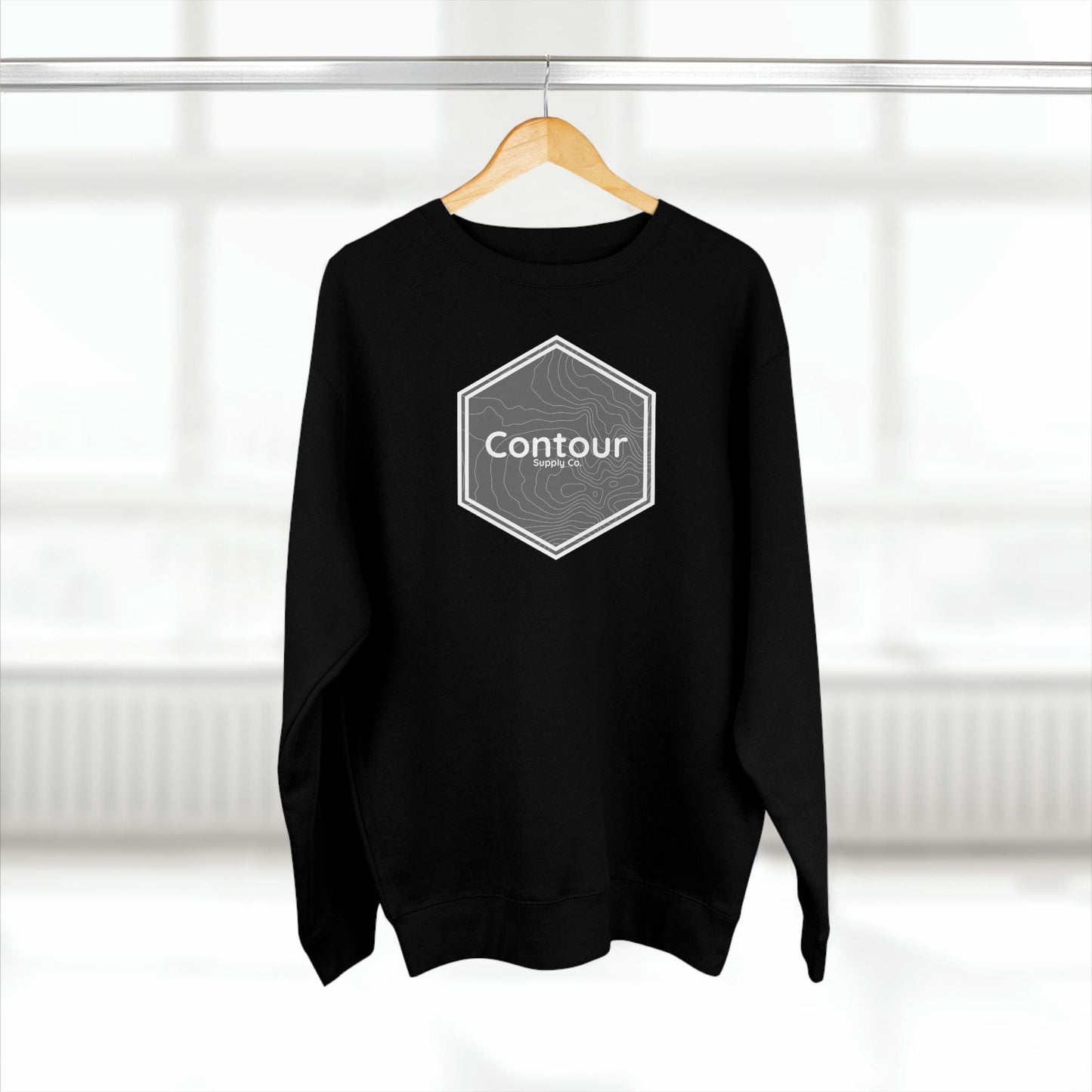 Sweatshirt Black / S Elevation - Premium Crewneck Sweatshirt