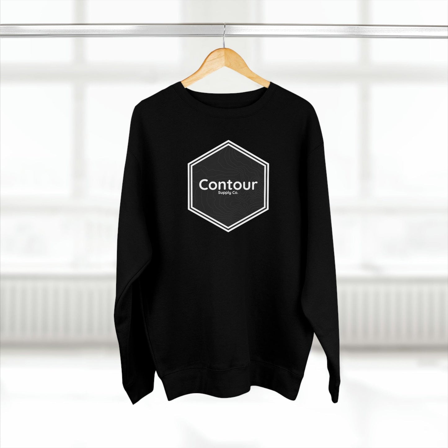 Sweatshirt Black / S Elevation - Premium Crewneck Sweatshirt