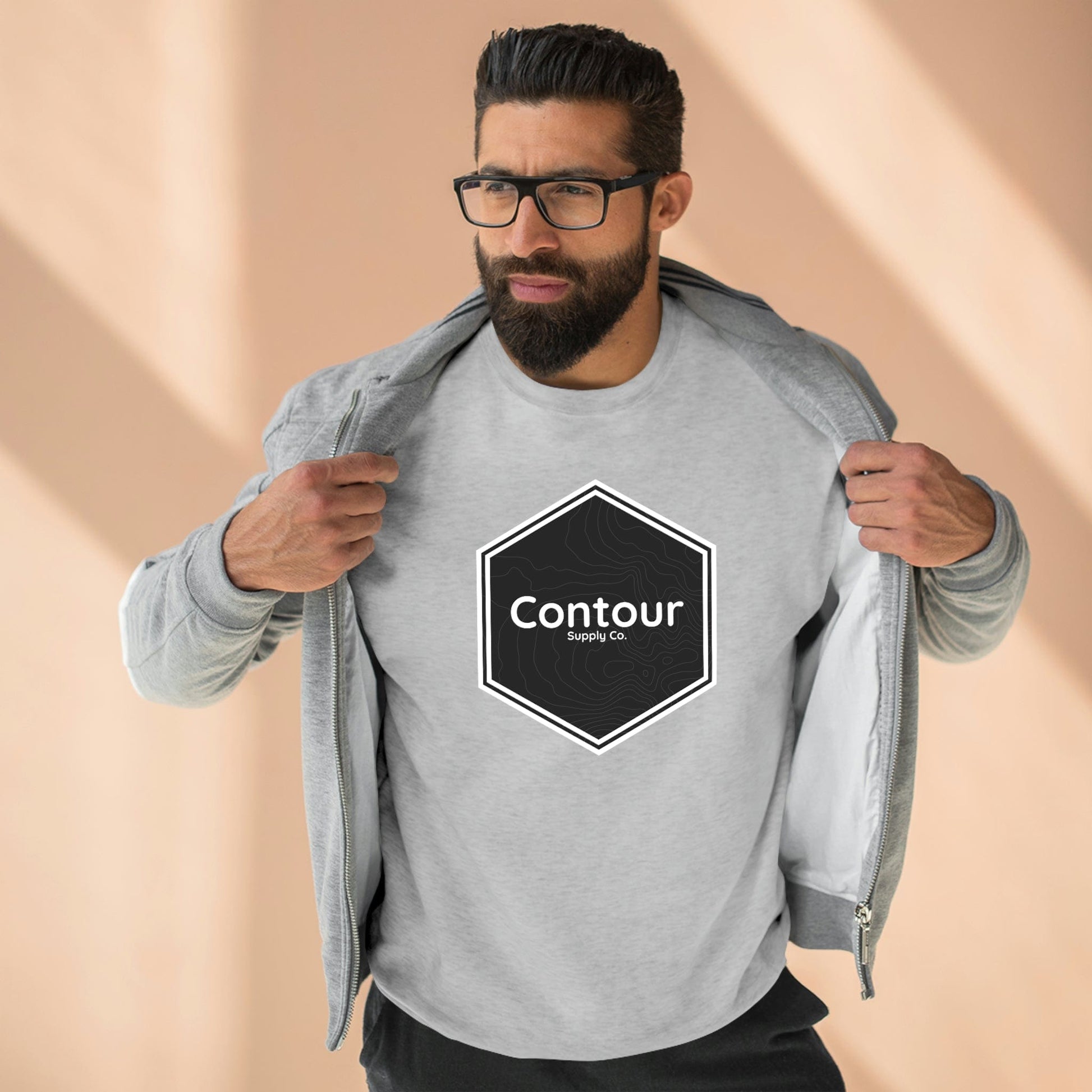 Sweatshirt Elevation - Premium Crewneck Sweatshirt