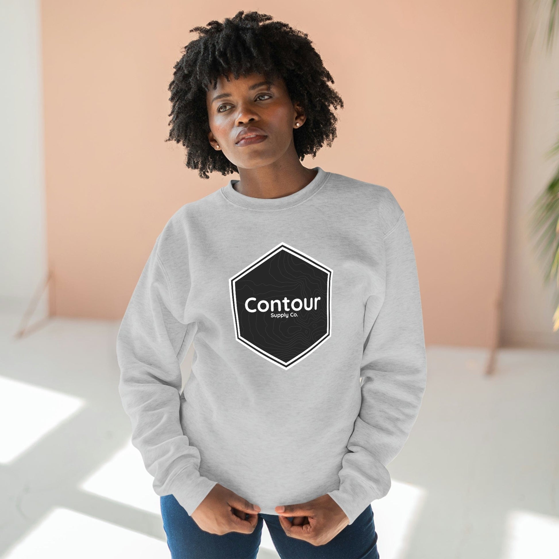 Sweatshirt Elevation - Premium Crewneck Sweatshirt