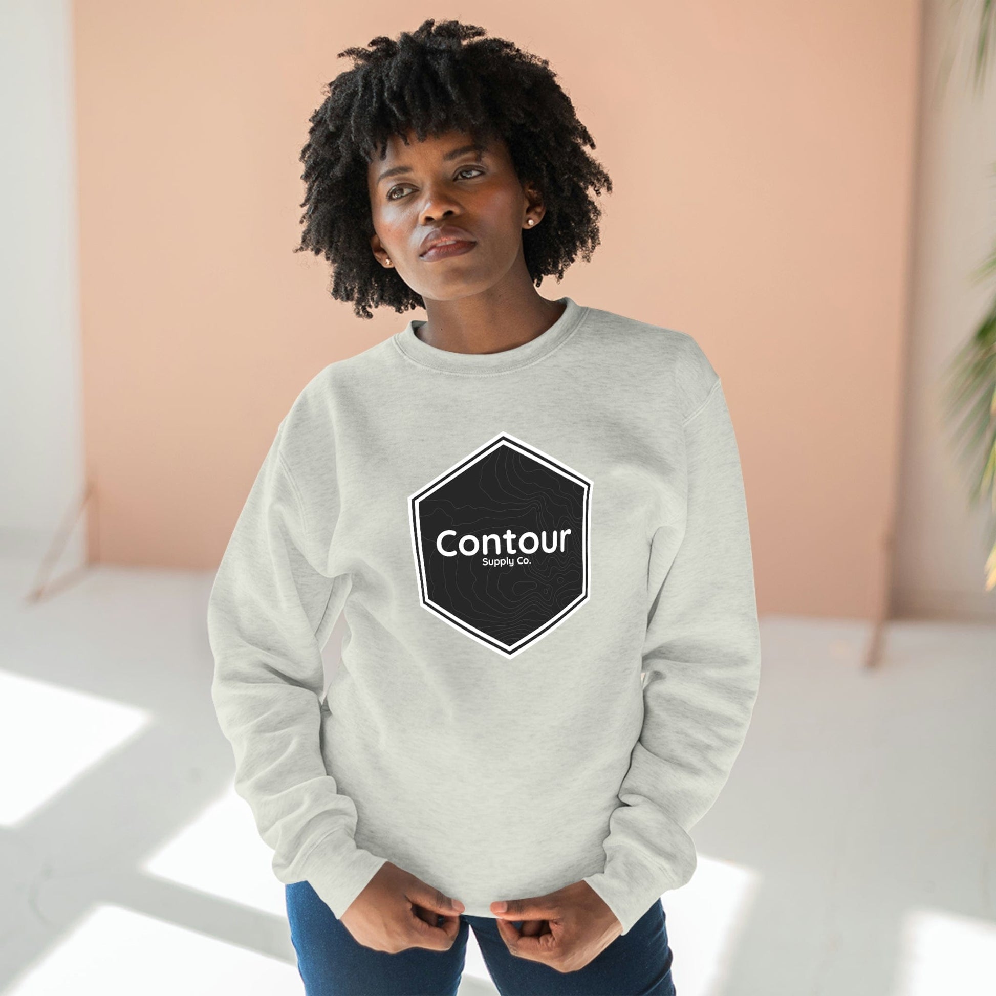 Sweatshirt Elevation - Premium Crewneck Sweatshirt