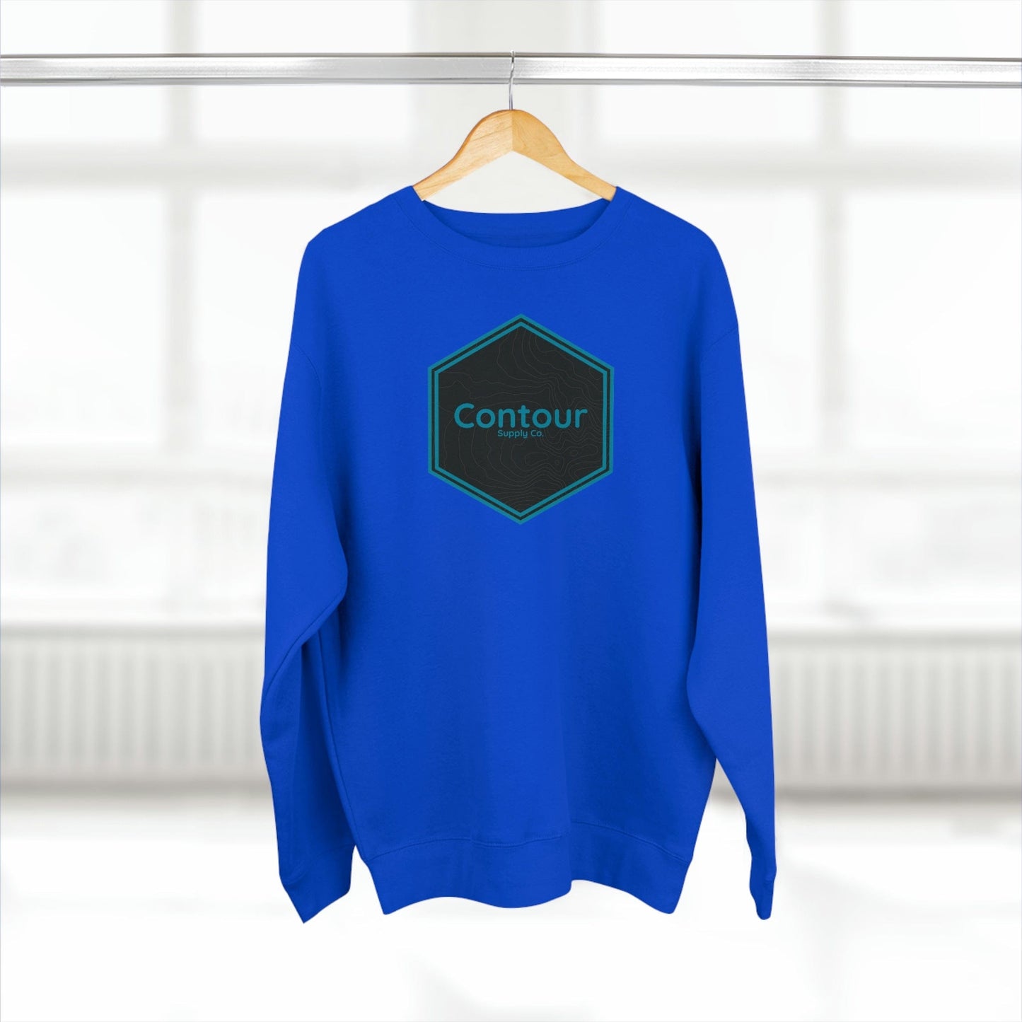 Sweatshirt Royal Blue / S Elevation - Premium Crewneck Sweatshirt