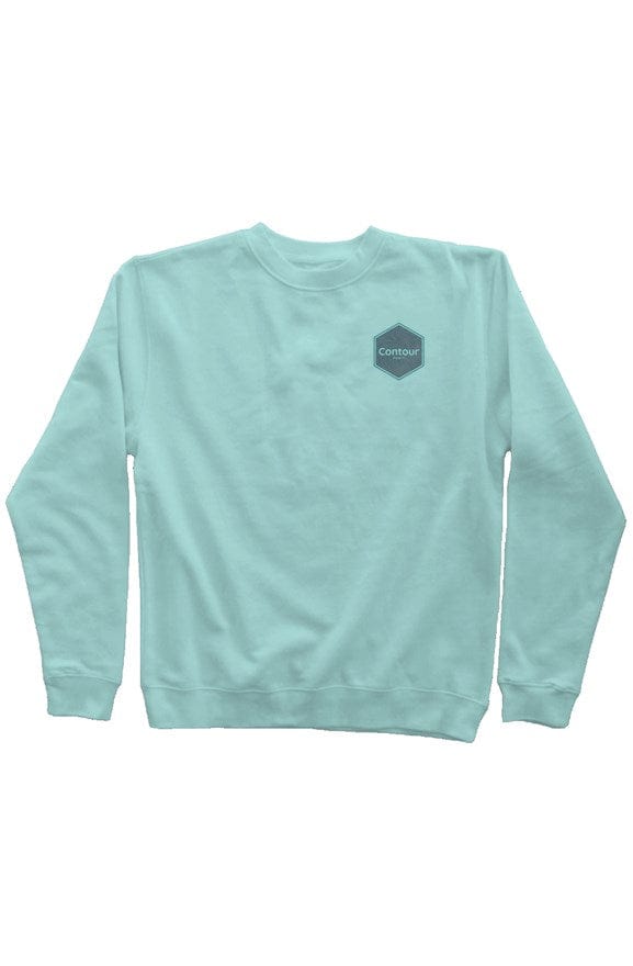 sweatshirts xs / Pigment Mint The Elevation - Pigment Dyed Crew Neck