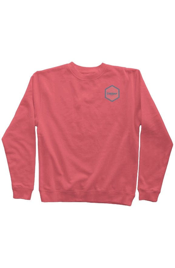 sweatshirts xs / Pigment Pink The Elevation - Pigment Dyed Crew Neck