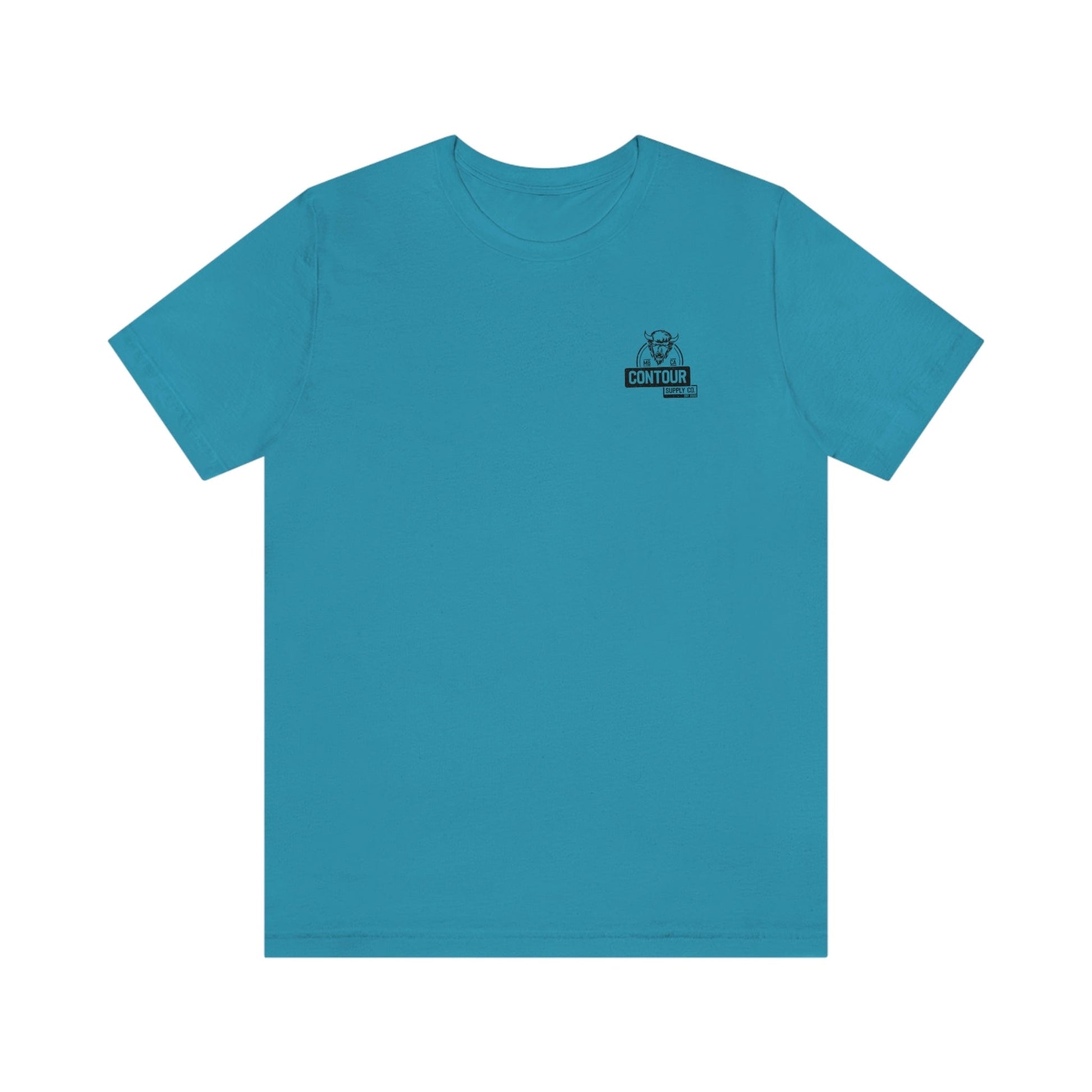 T-Shirt Aqua / S No Bull - Premium Jersey Tee - Left Chest