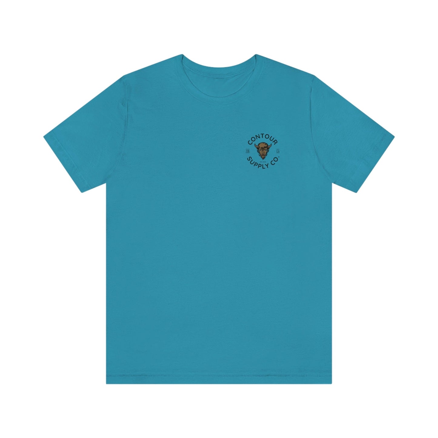 T-Shirt Aqua / S Prairie Giants - Premium Jersey Tee - Left Chest