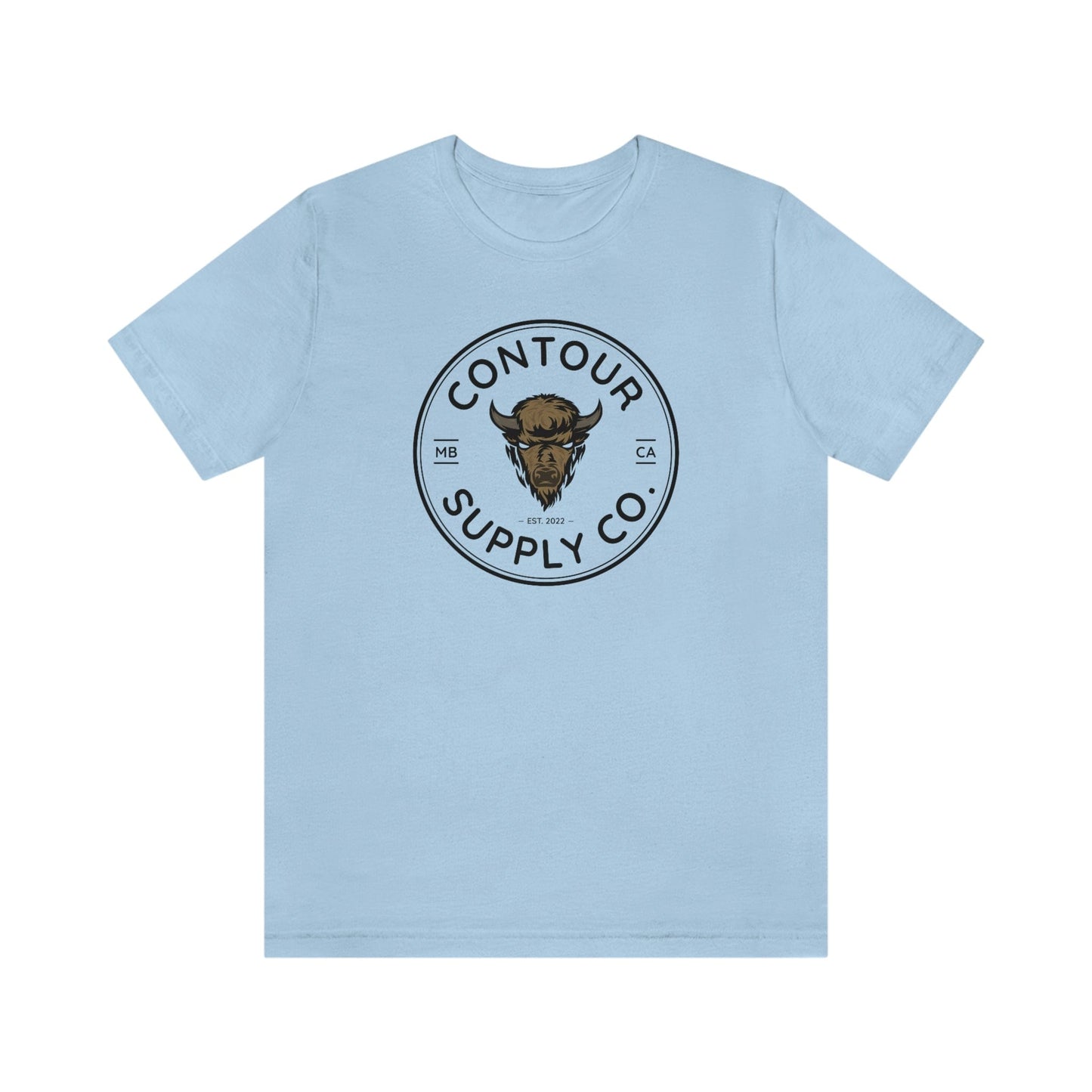 T-Shirt Baby Blue / S Prairie Giants - Premium Jersey Tee - Crest