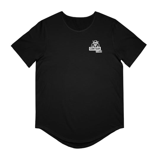 T-Shirt Black / S No Bull - Men's Jersey Curved Hem Tee