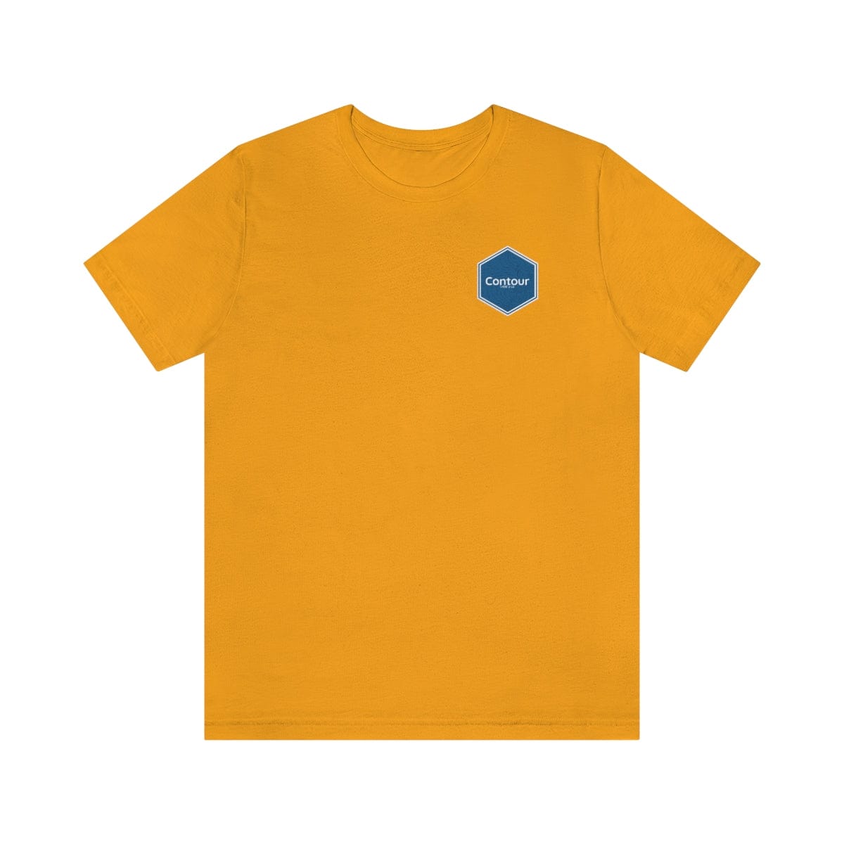 T-Shirt Gold / S The Elevation Patch Tee - Blue & White Logo