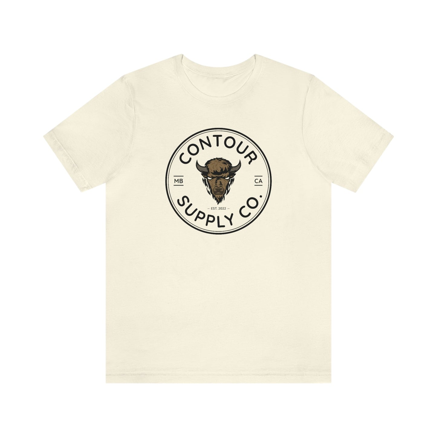 T-Shirt Natural / S Prairie Giants - Premium Jersey Tee - Crest