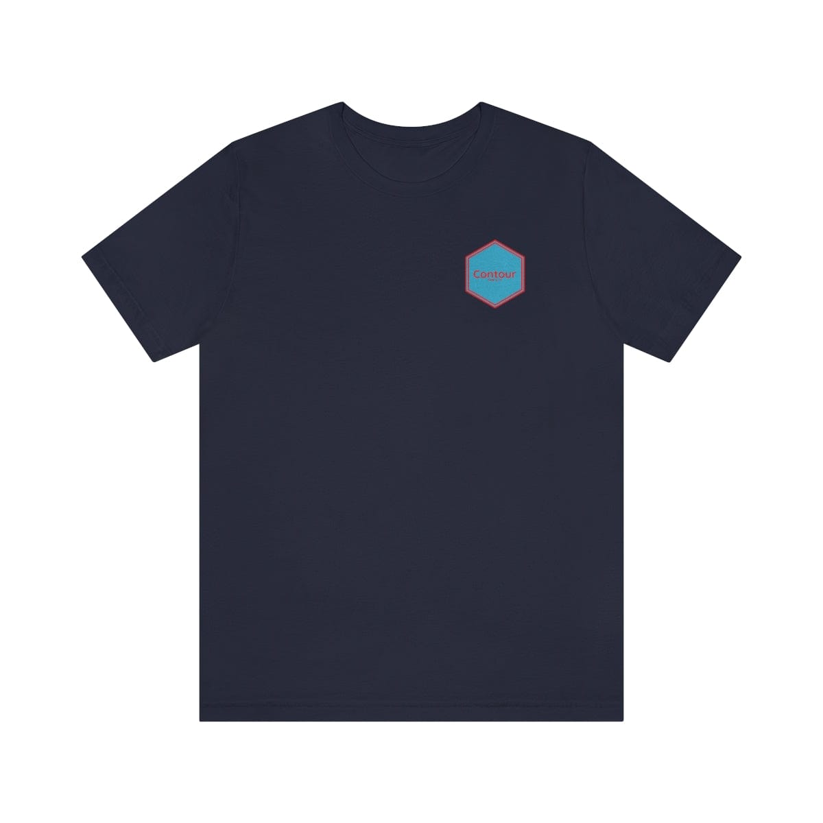 T-Shirt Navy / M The Elevation Patch Tee - Blue & Red Logo