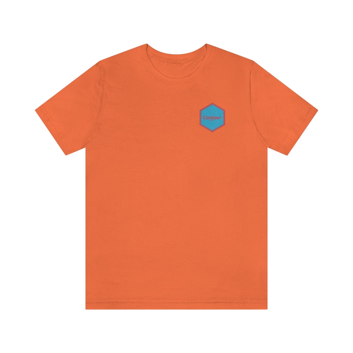 T-Shirt Orange / S The Elevation Patch Tee - Blue & Red Logo