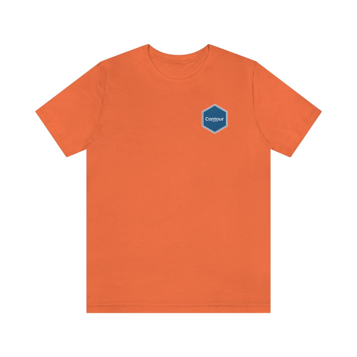 T-Shirt Orange / S The Elevation Patch Tee - Blue & White Logo