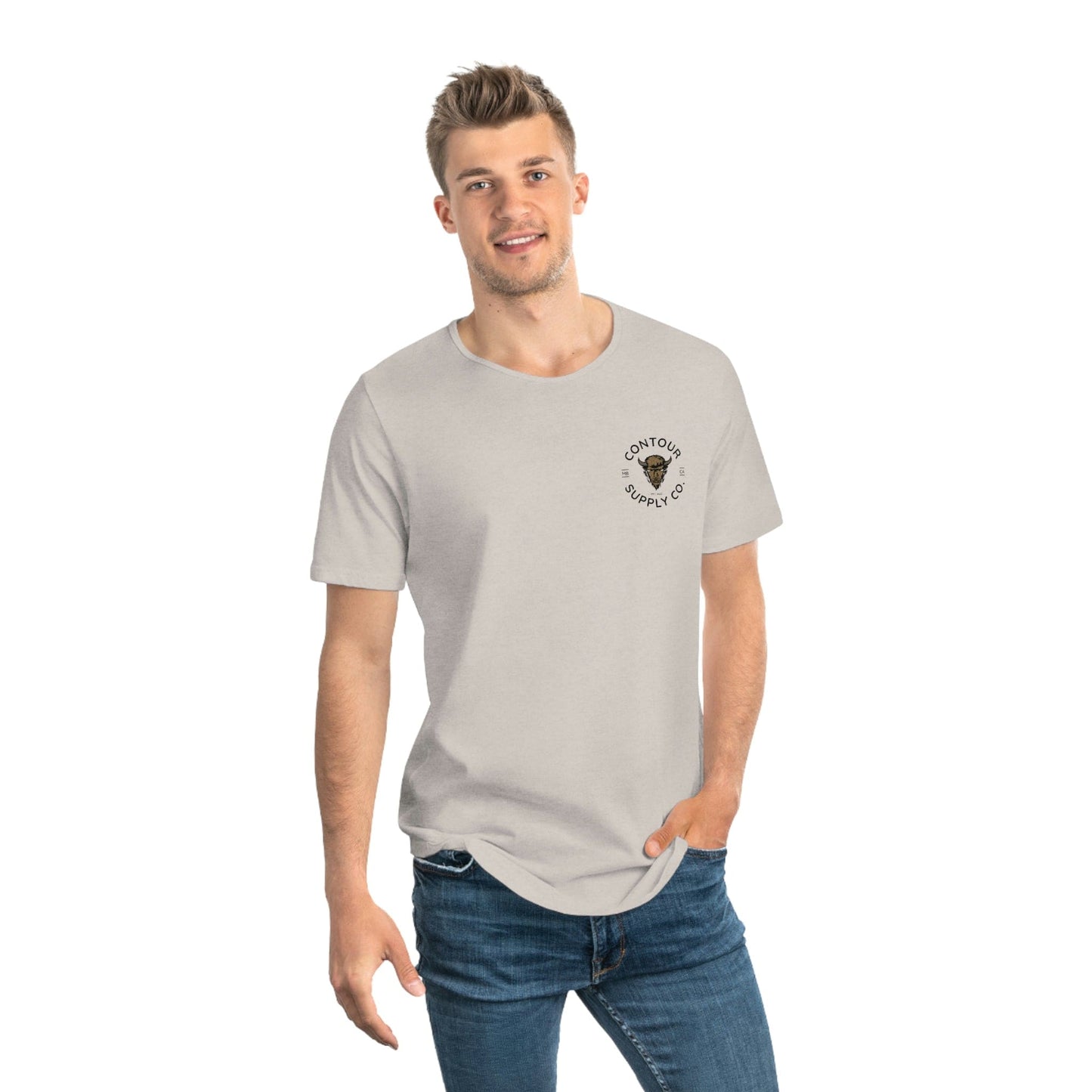 T-Shirt Prairie Giants - Men's Jersey Curved Hem Tee