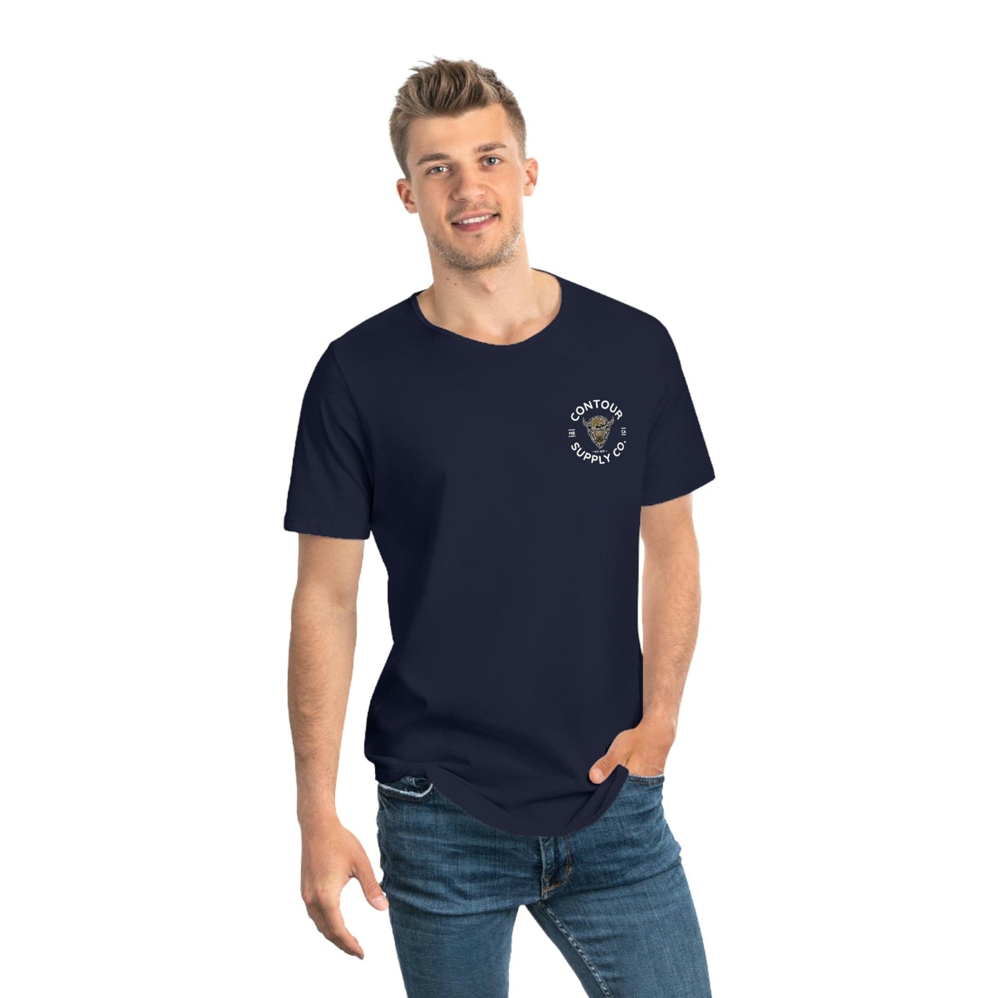 T-Shirt Prairie Giants - Men's Jersey Curved Hem Tee