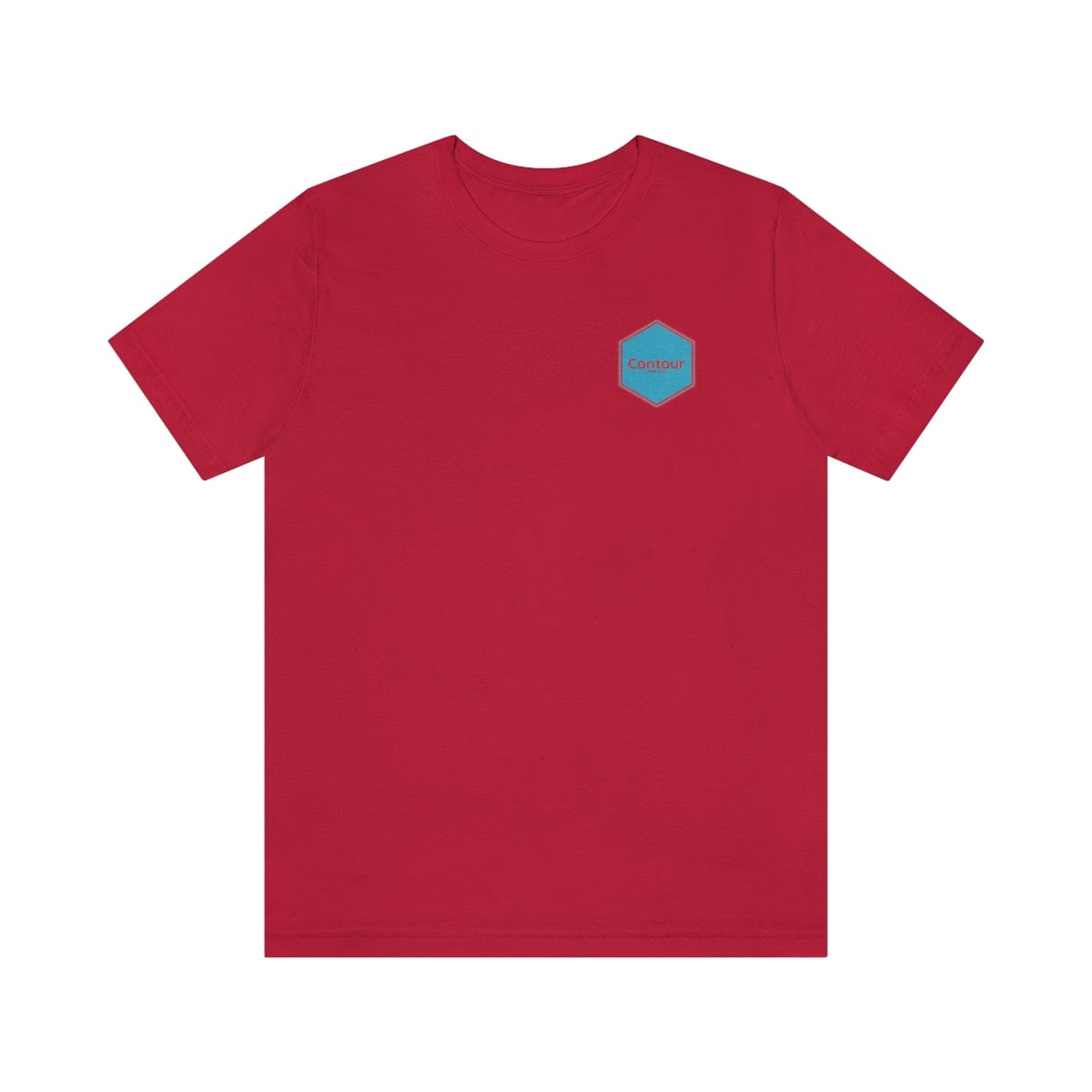 T-Shirt Red / S The Elevation Patch Tee - Blue & Red Logo