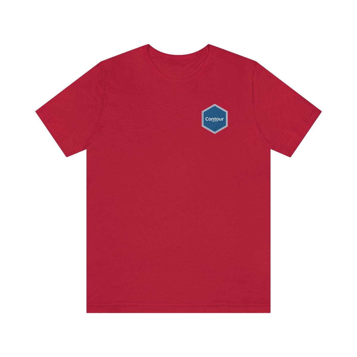 T-Shirt Red / S The Elevation Patch Tee - Blue & White Logo