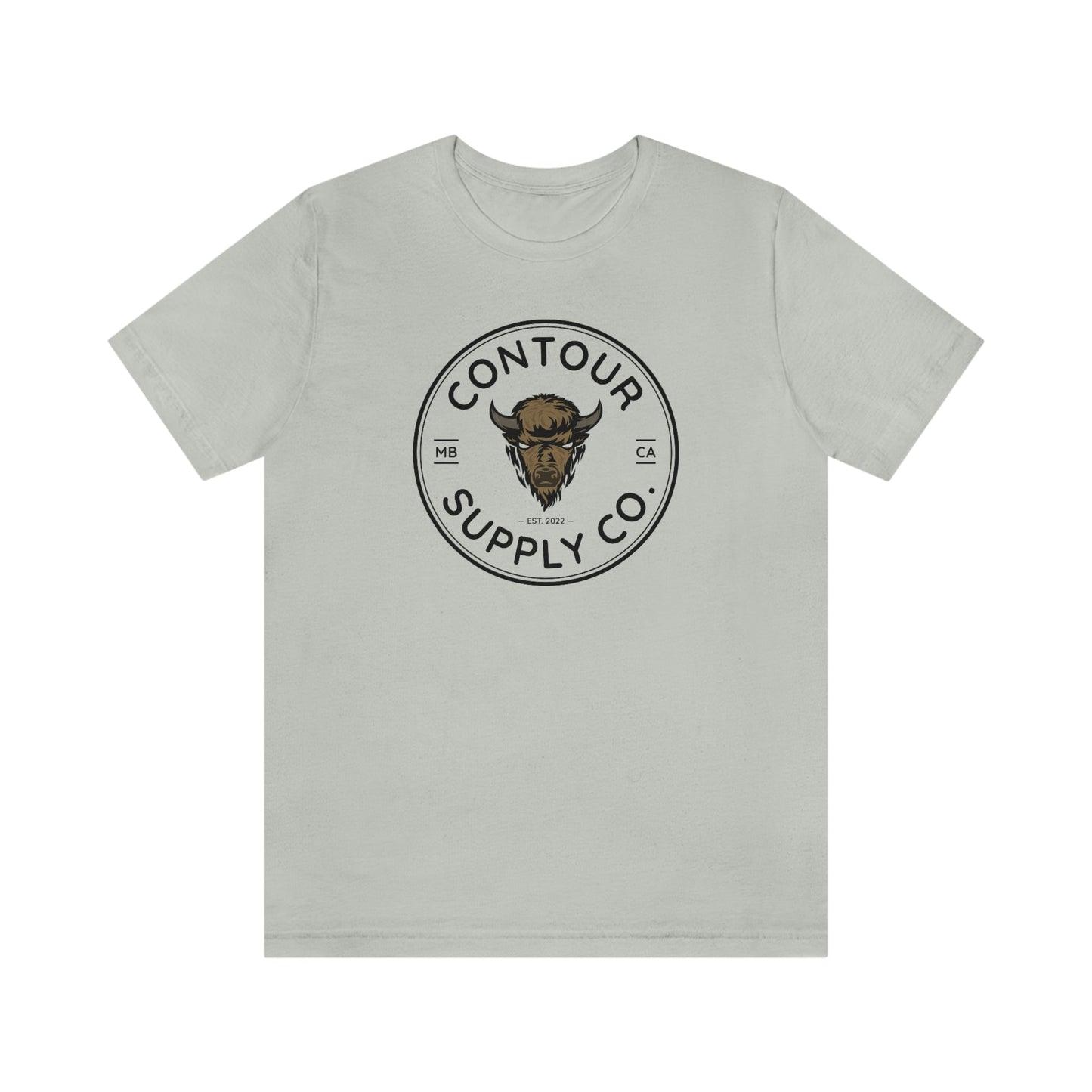 T-Shirt Silver / S Prairie Giants - Premium Jersey Tee - Crest