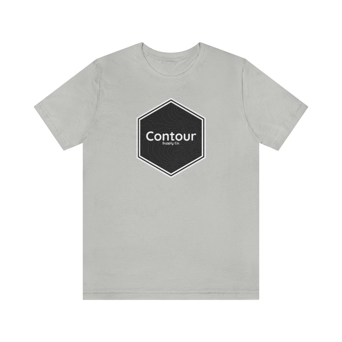 T-Shirt Silver / S The Elevation Crest Tee - Black & White Logo