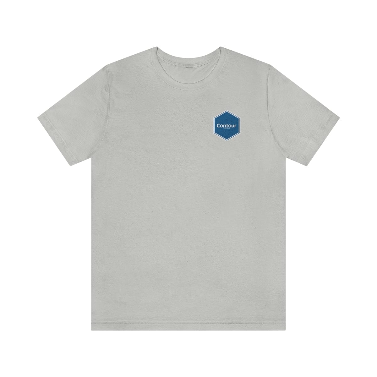 T-Shirt Silver / S The Elevation Patch Tee - Blue & White Logo