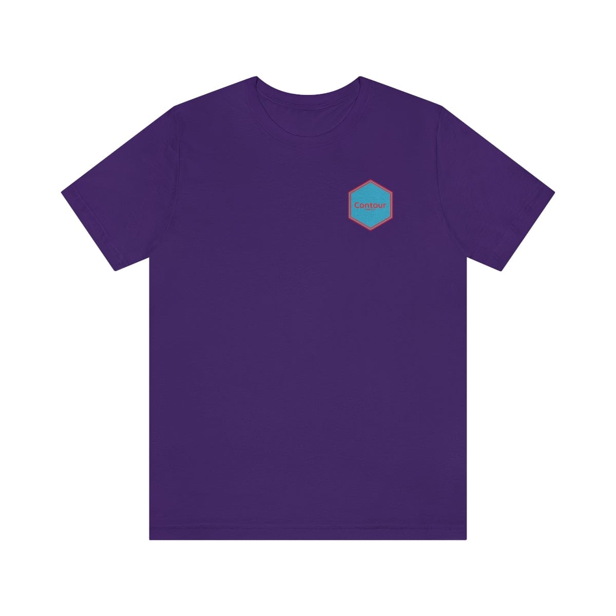 T-Shirt Team Purple / M The Elevation Patch Tee - Blue & Red Logo