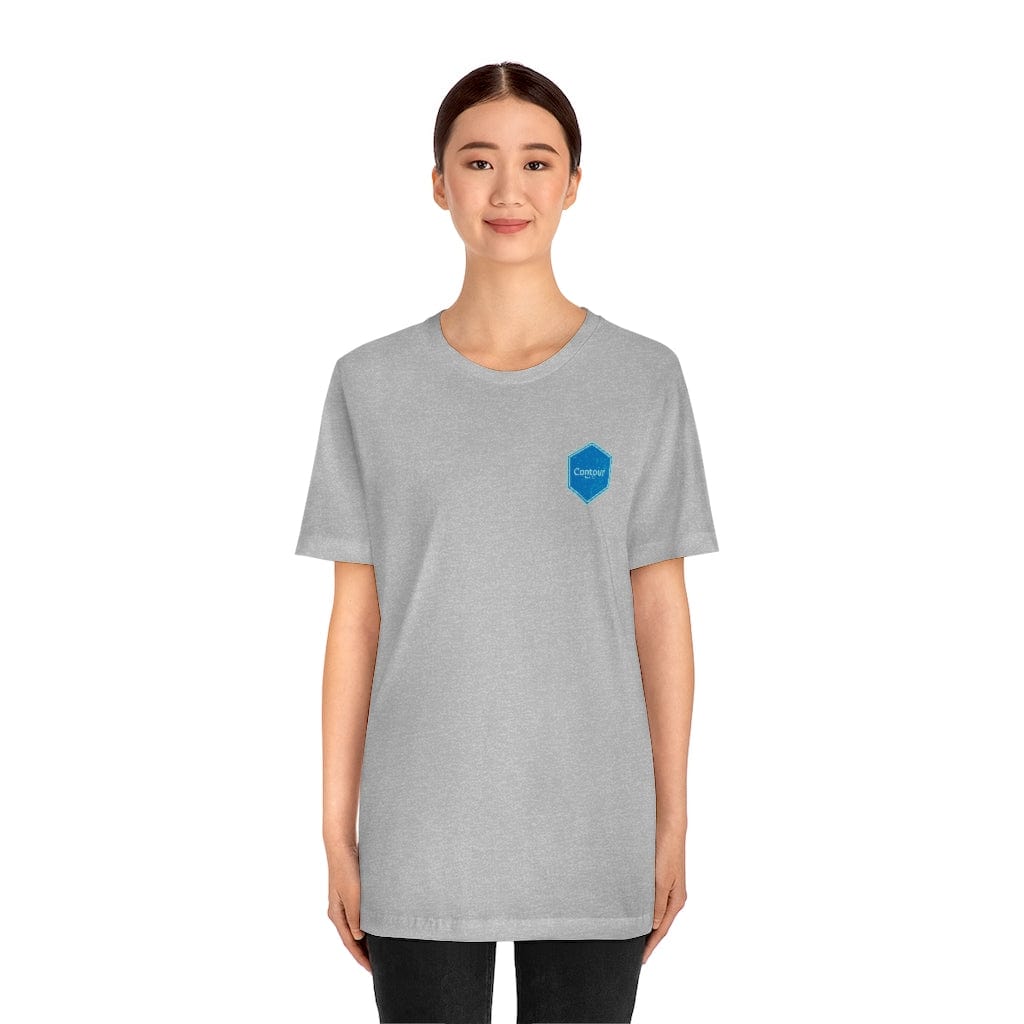 T-Shirt The Elevation Patch Tee - Blue & Light Blue Logo