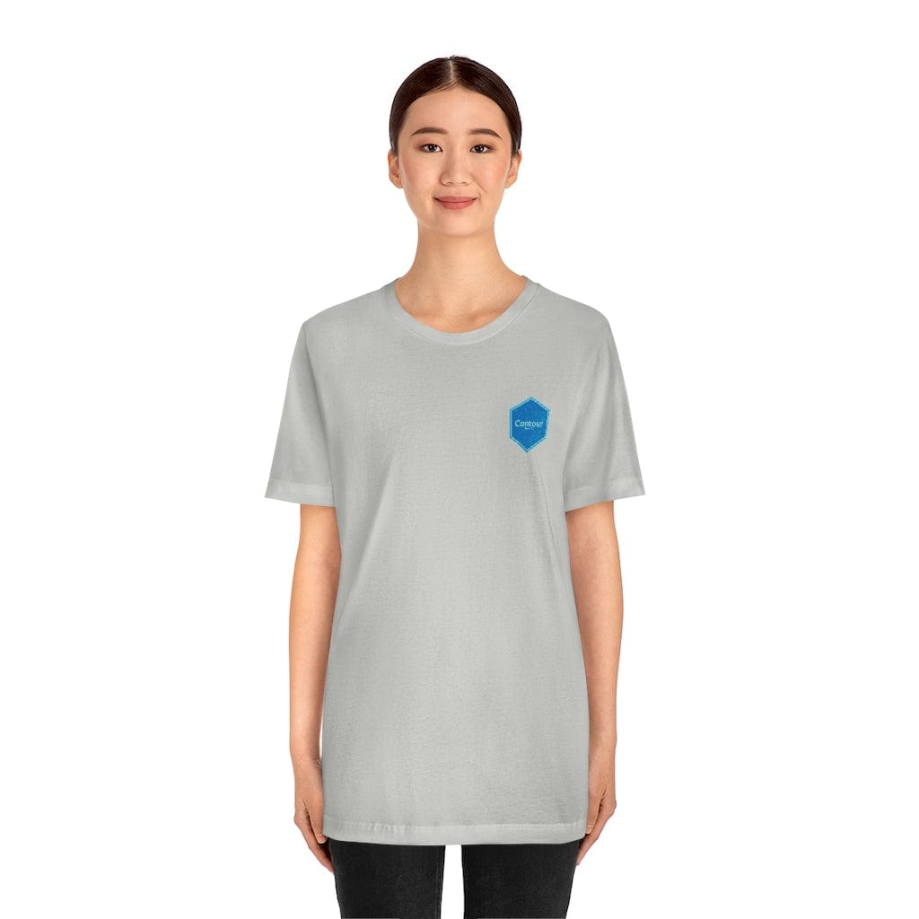 T-Shirt The Elevation Patch Tee - Blue & Light Blue Logo