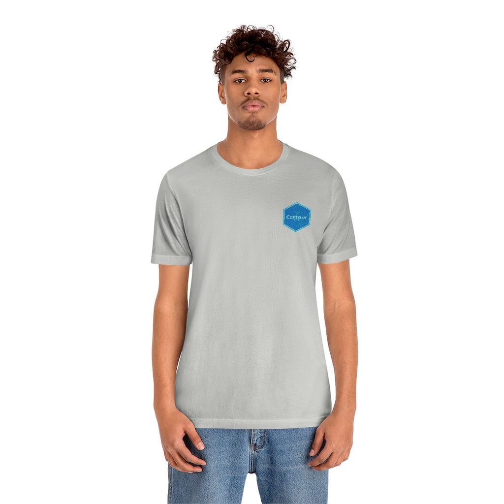 T-Shirt The Elevation Patch Tee - Blue & Light Blue Logo