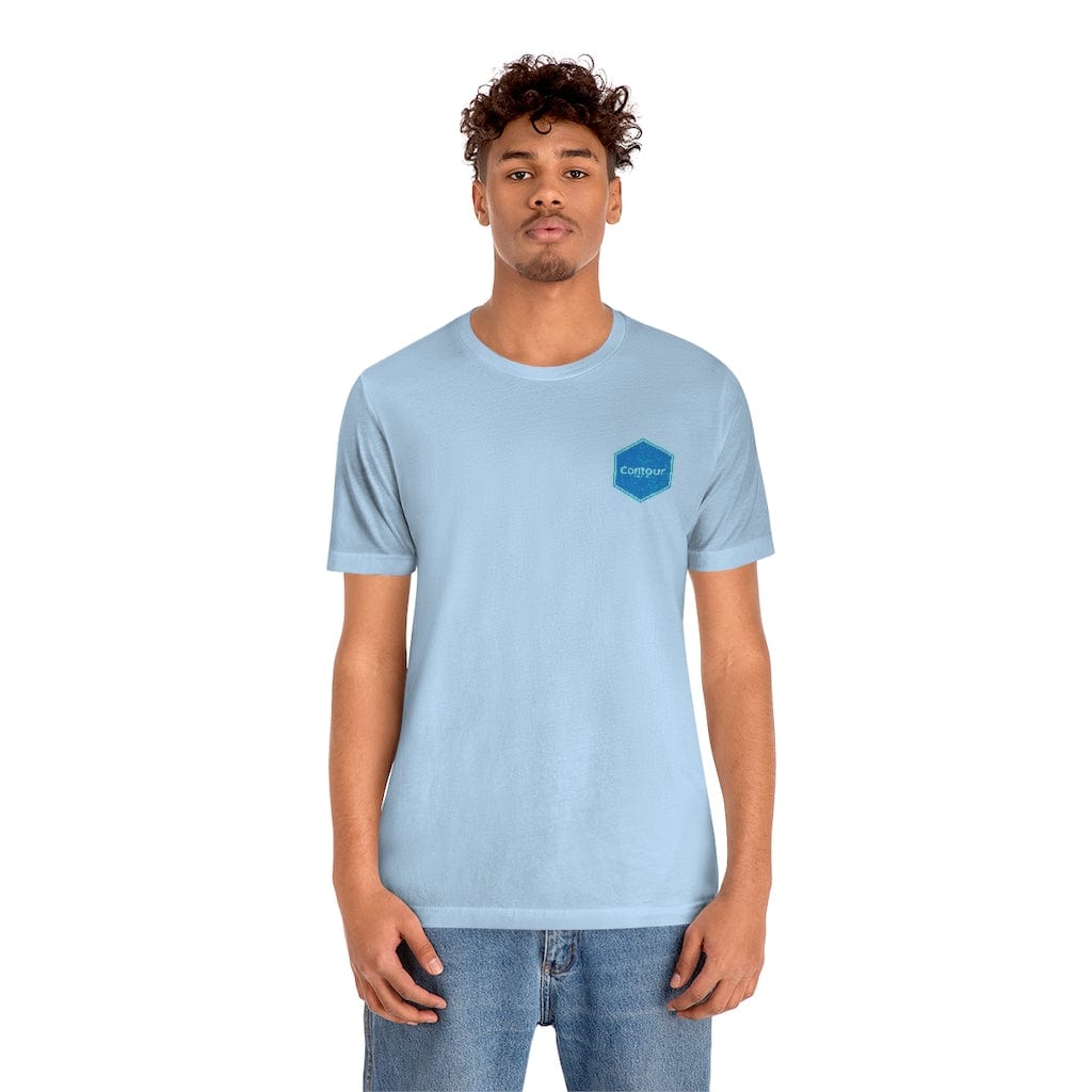 T-Shirt The Elevation Patch Tee - Blue & Light Blue Logo