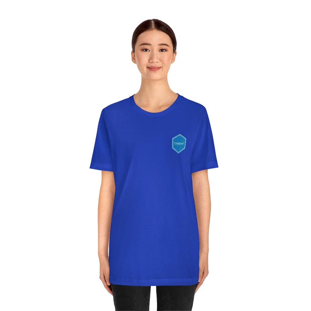 T-Shirt The Elevation Patch Tee - Blue & Light Blue Logo