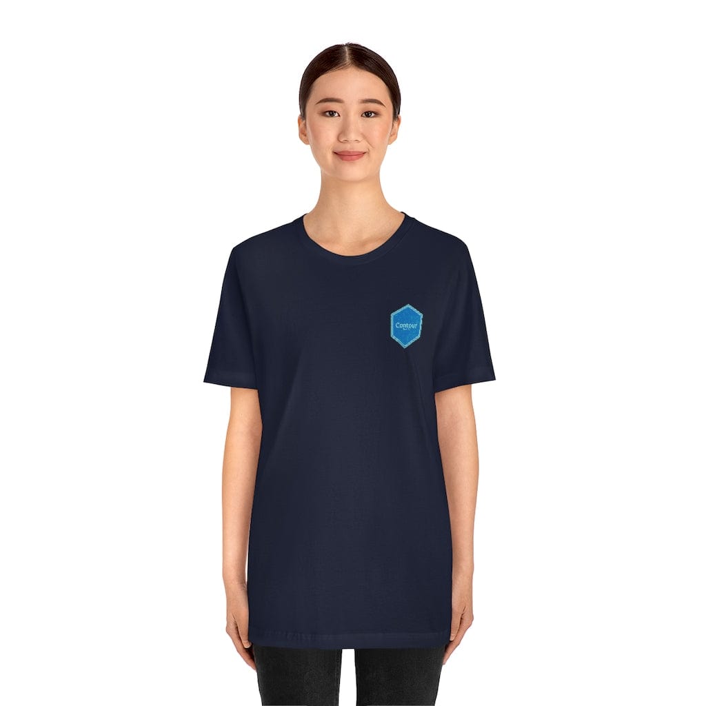 T-Shirt The Elevation Patch Tee - Blue & Light Blue Logo