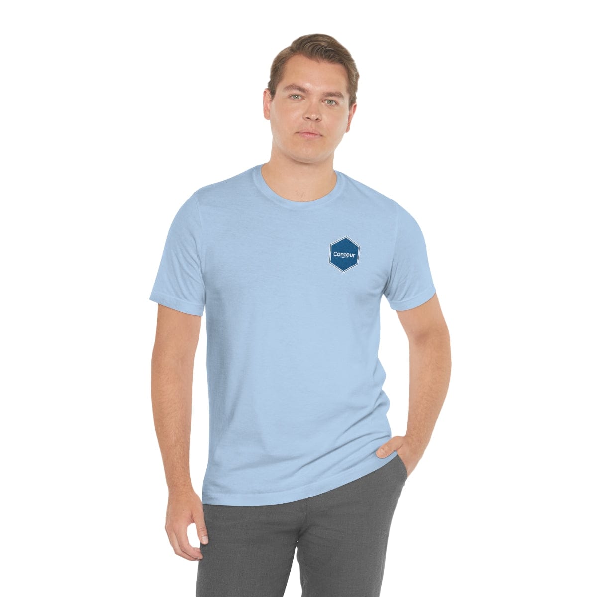 T-Shirt The Elevation Patch Tee - Blue & White Logo