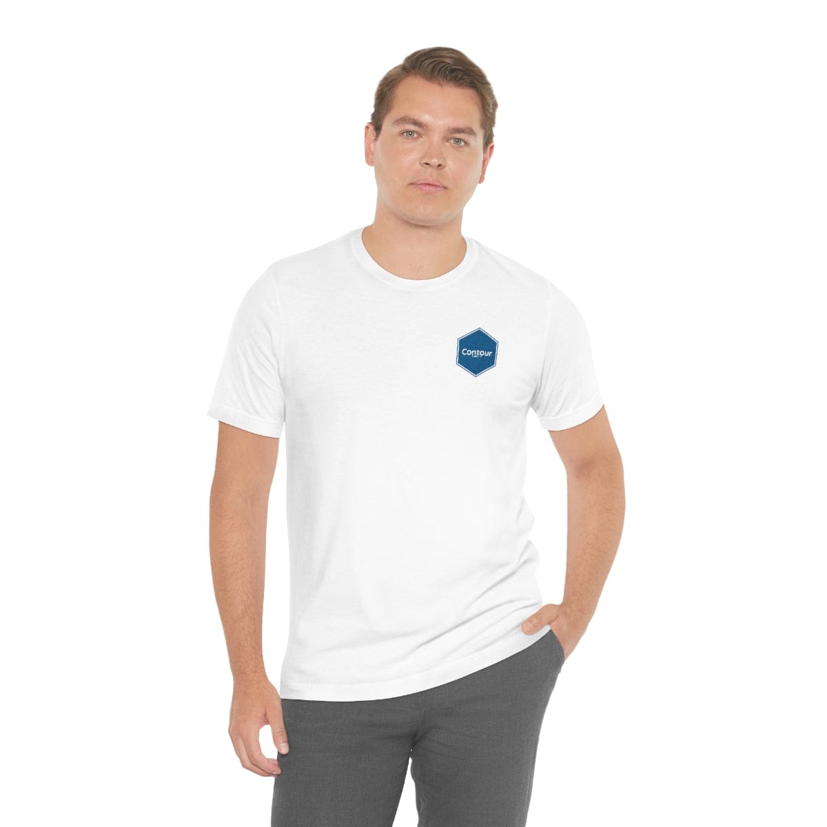 T-Shirt The Elevation Patch Tee - Blue & White Logo