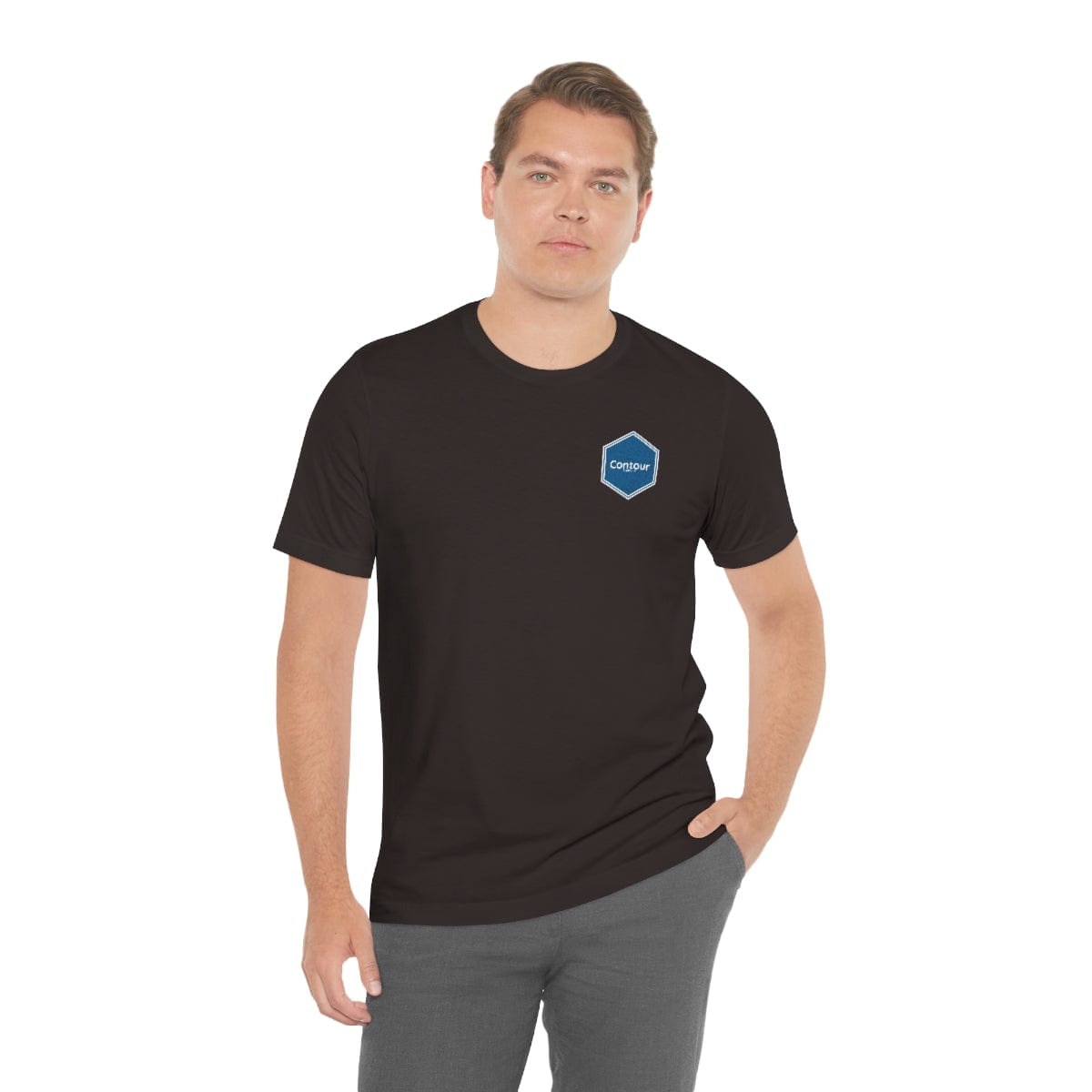 T-Shirt The Elevation Patch Tee - Blue & White Logo